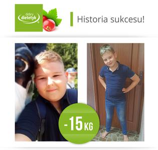 Nauka prawidłowych nawyków w młodym wieku = zdrowie w przyszłości -15kg
