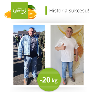 Kiedy plan pasuje do życia – zmiana przychodzi naturalnie - 20kg